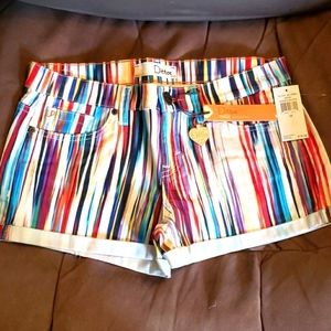 Dittos rainbow stripe color Shorts